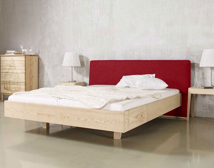 Bed ANNA Padded Headboard