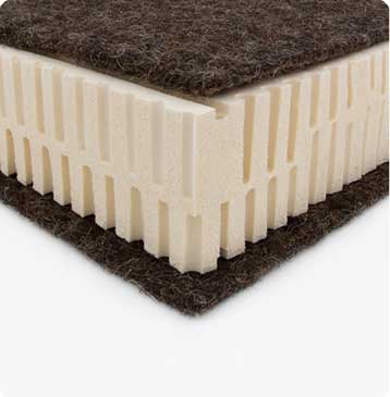 mattresses made of pure natural rubber